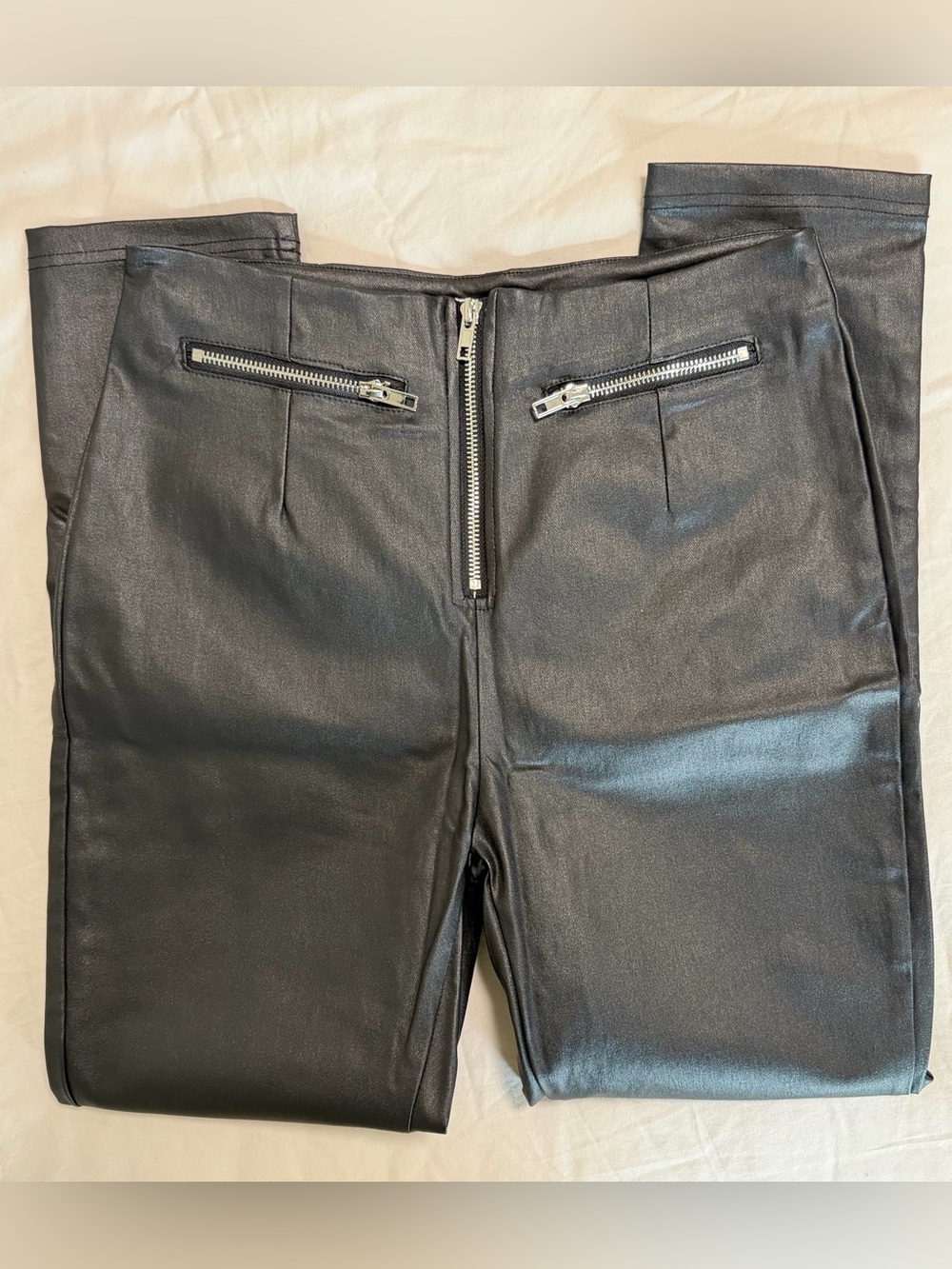 NWT Princess Polly Faux Leather Pants – Size US 6 / AU 10 🖤✨